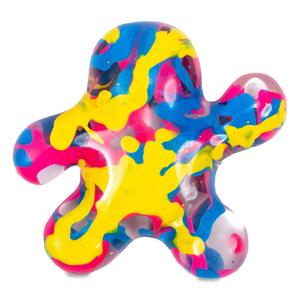 Inkerz Paint Sugar Ball Man Translucent Maltose Squishy Fidget Toy For Stress Relief, Anxiety, ADHD & Autism Stimming