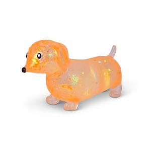 Scrunchems Sugar Sausage Dog Glitter Sensory Fidget Toy For Stress Relief, ADHD & Autism
