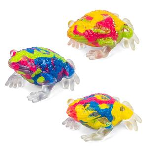 Frog Sugar Ball Translucent Maltose Squishy Fidget Toy For Stress Relief, Anxiety, ADHD & Autism - Inkerz Paint