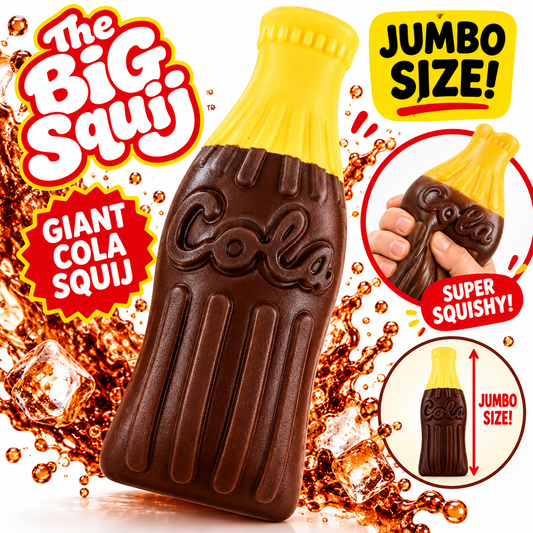 Big Squij Giant Cola Bottle Fidget Toy