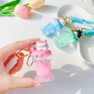 Kenji Mima Cat Sundae Sensory Kawaii Keyring