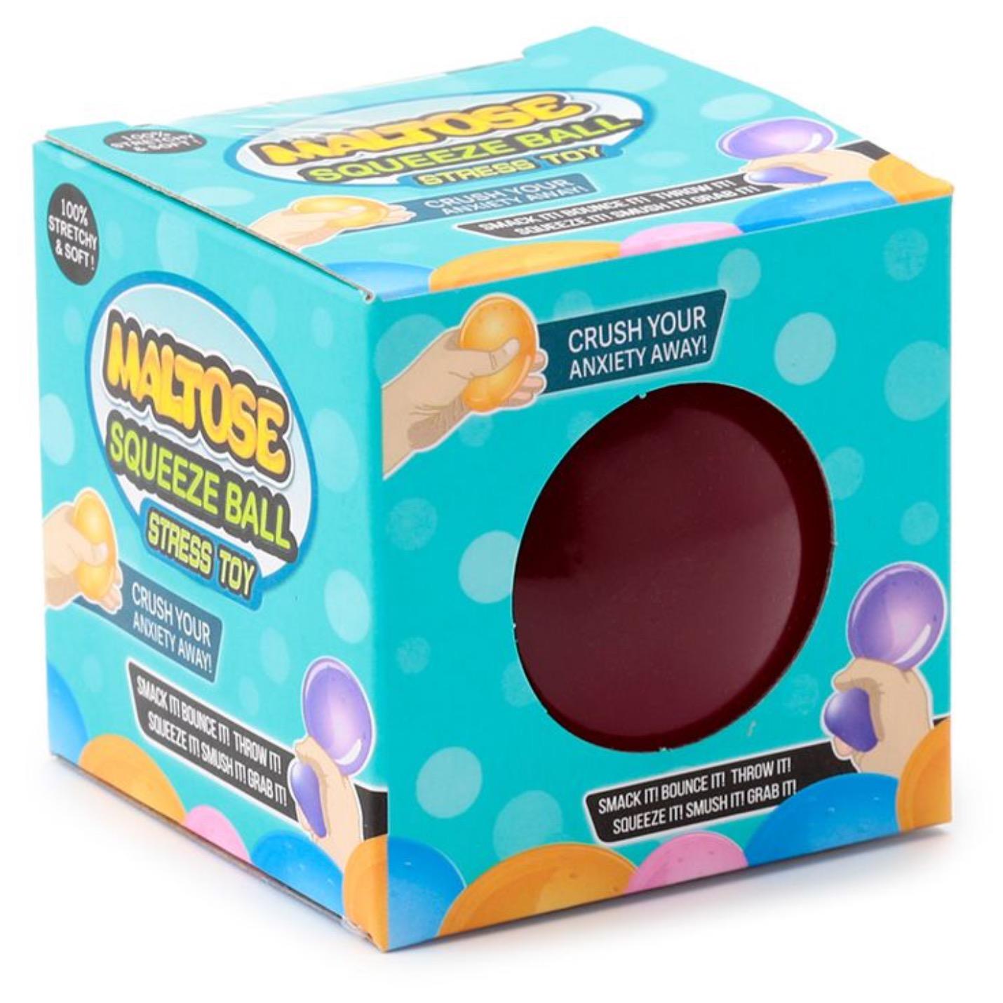 Maltose Sugar Ball Translucent Squeezy Fidget Sensory Anti Stress (Boxed)