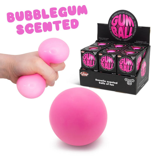 Scrunchems Bubblegum Scented Gum Ball Squish Fidget Toy