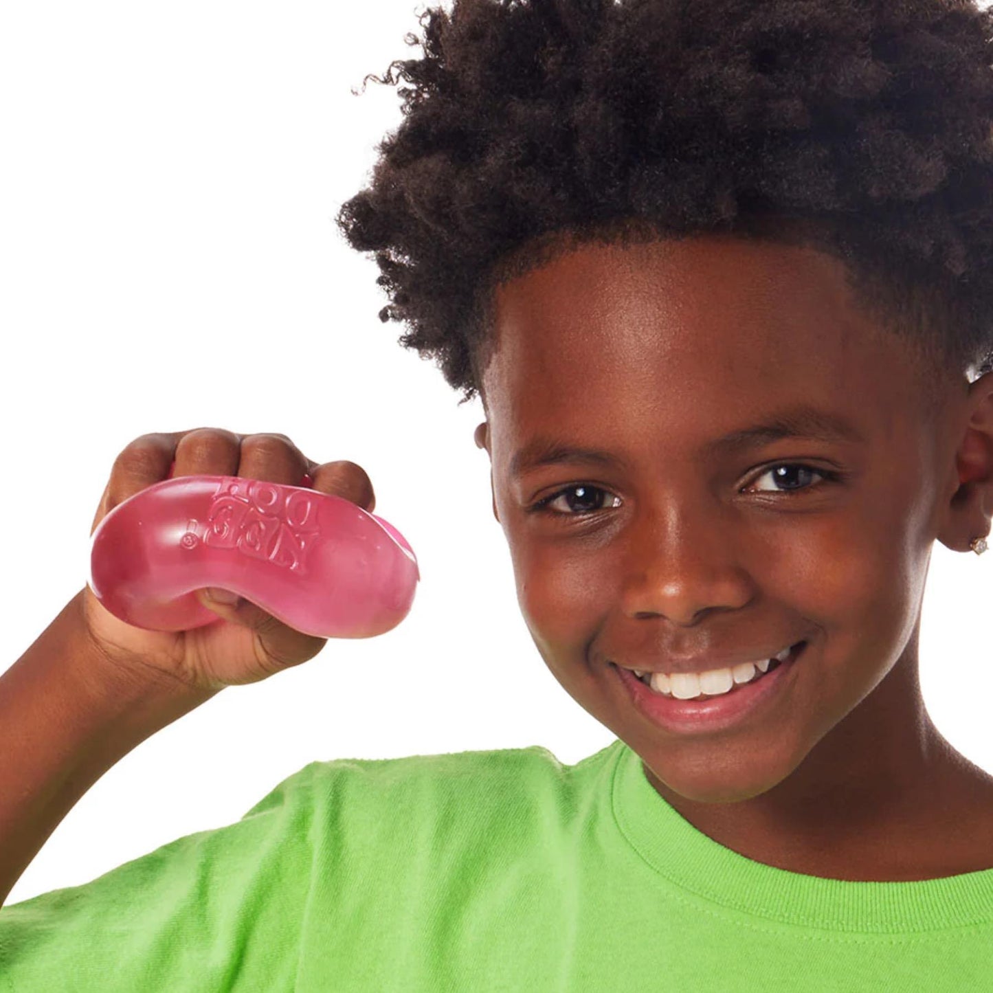 NeeDoh Nice Cube Anti Stress Sensory ADHD Fidget Toy, 3 Translucent Colors (1 sent), Non-toxic Maltose Sugar