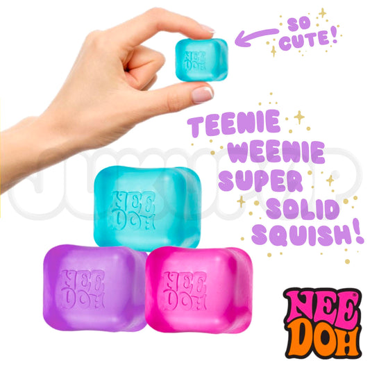 NeeDoh Nice Ice Baby Teenie Squishy Nice Cube 2.5cm - Sensory Squishy Fidget Toy For Stress Relief
