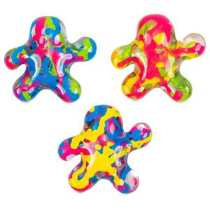 Inkerz Paint Sugar Ball Man Translucent Maltose Squishy Fidget Toy For Stress Relief, Anxiety, ADHD & Autism Stimming