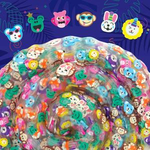 Crazy Aarons Thinking Putty 90g - Hide Inside: Find the Hidden Pieces - Mixed Emotions, Party Animals & Sweet Surprise