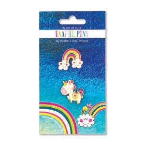 Rachel Ellen Set of Enamel Pins