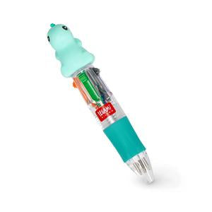 Legami Mini 4-Colour Ballpoint Pen - Dinosaur or Unicorn