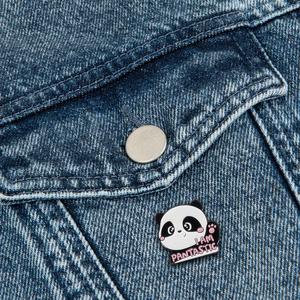 Legami Panda I Am Pantastic Cute Enamel Metal Pin