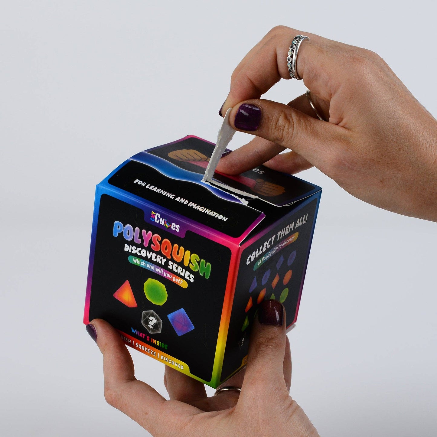 CMY Cube PolySquish Mystery Squishy Blind Box Maltose Sugar