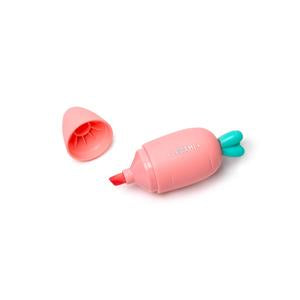 Legami Set Of 6 Mini Carrot Highlighters