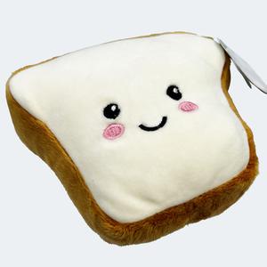 Softlings Bakery Foodies 16cm Plush Soft Toys - Strawberry Cheesecake, Hot Cross Bun, Donut, Toast, Pretzel, Chocolate Cake