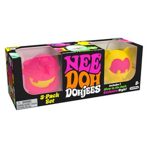 NeeDoh Dohjees - Series 2 (3 Pack) Fidget Anti Stress Toy
