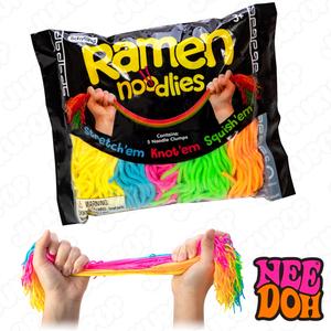 NeeDoh Noodlies Ramen Squishy Fidget Toy - For Stress, Anxiety, ADHD, Autism