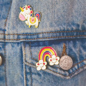 Rachel Ellen Set of Enamel Pins