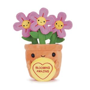 Swizzels Love Hearts Plush 7" Soft Toys Gifts - Bunny Easter, Bacon & Egg, Best-Tea Bestie, Cloud, Flowers Plant, Bee, Game Control Gamer, Mum Lemon, Fries, Frog, Valentine's Day, Dinosaur
