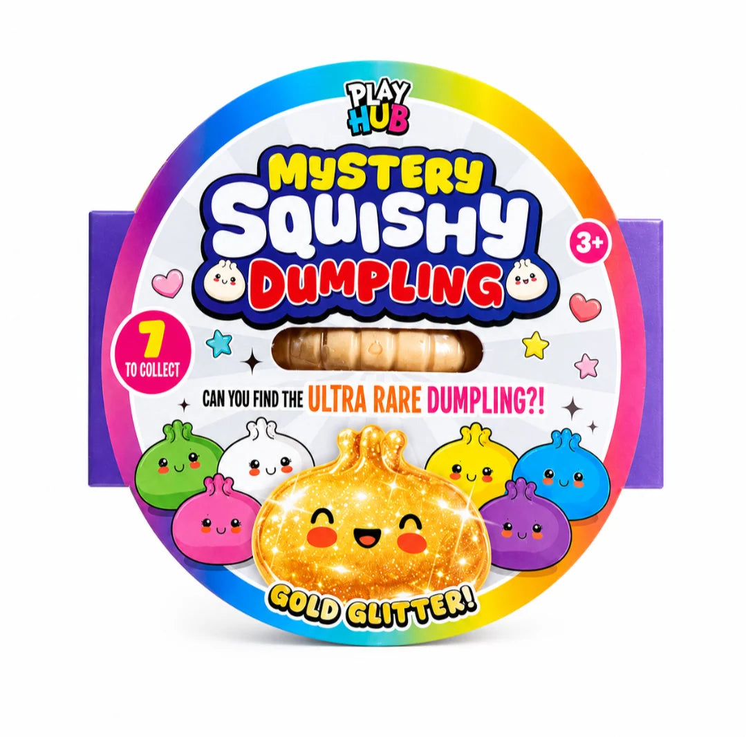 RMS The Original Viral Mystery Squishy Dumpling (Starlight, Holographic, Galaxy)