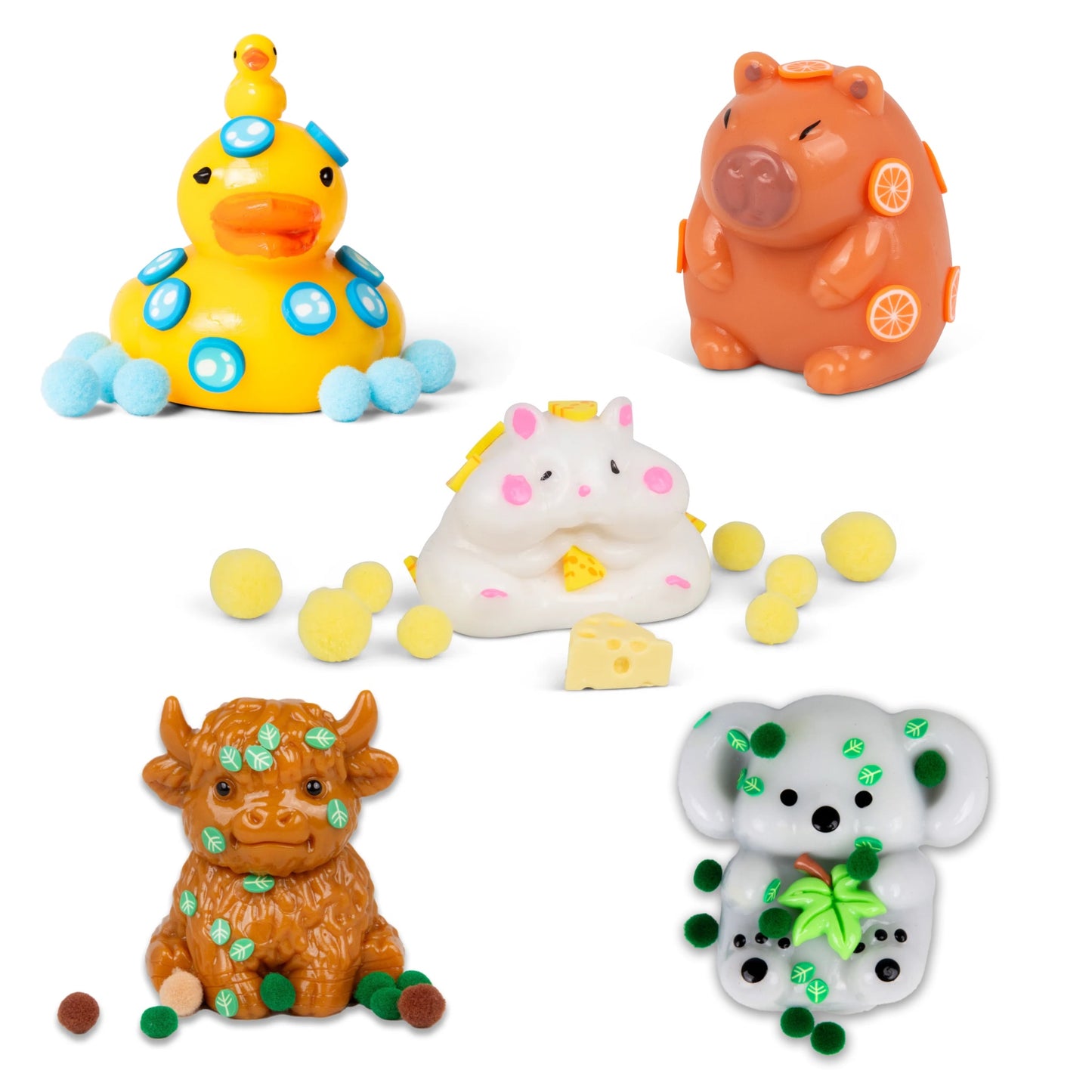 Scrunchems Sticky Squishy Animals - TABA Squishies