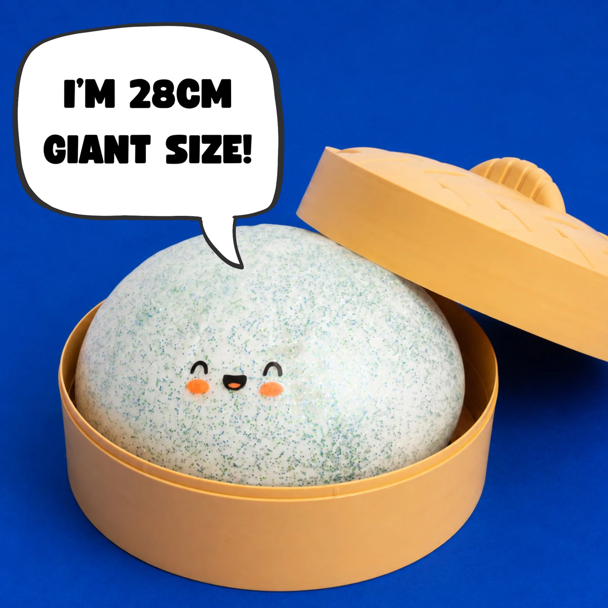 PRE ORDER - RMS Jumbo Mystery Squishy Dumpling 28cm – Giant Slow-Rise Sensory Toy