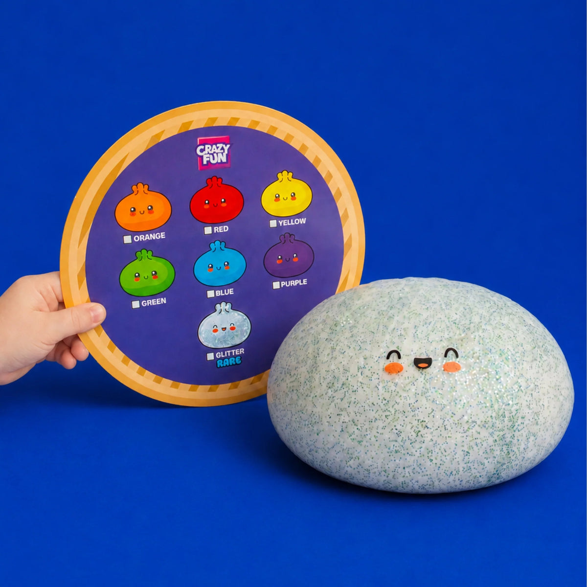 PRE ORDER - RMS Jumbo Mystery Squishy Dumpling 28cm – Giant Slow-Rise Sensory Toy