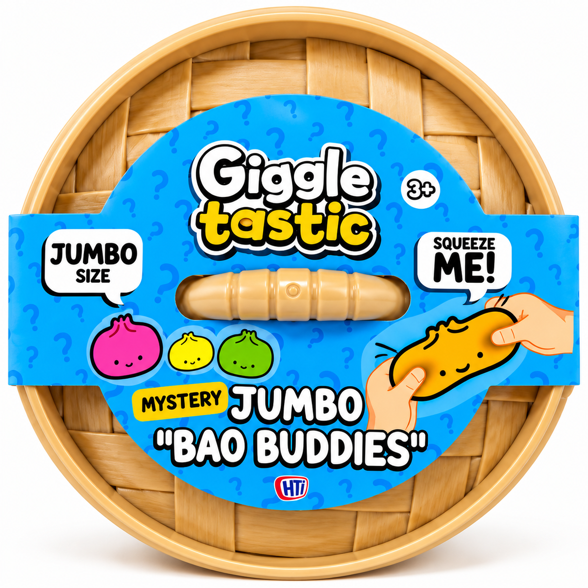 Jumbo Bao Buddies Squishy Toy – Assorted Kawaii Slow-Rising Bao Bun