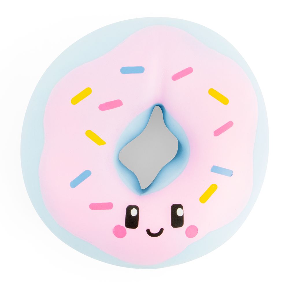 Big Squij Donut Slow-Rise Squishy Toy – Cute Sprinkle Sensory Fidget