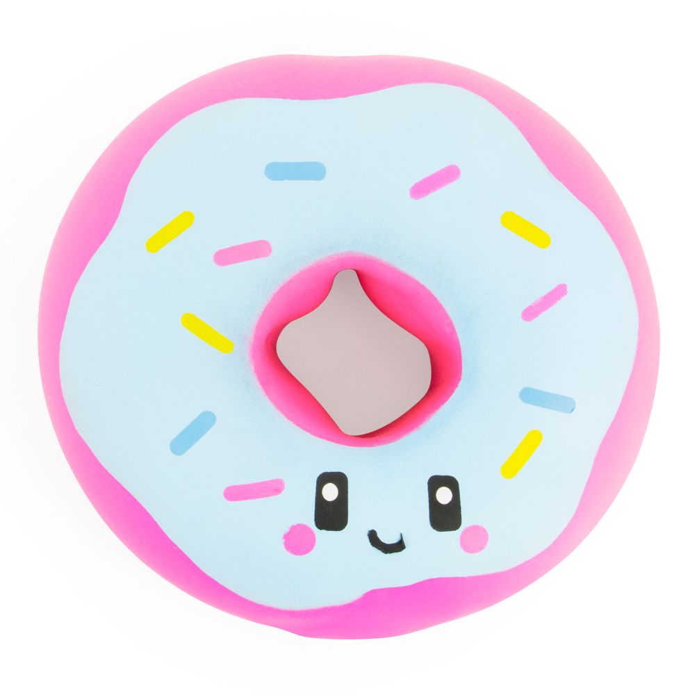 Big Squij Donut Slow-Rise Squishy Toy – Cute Sprinkle Sensory Fidget