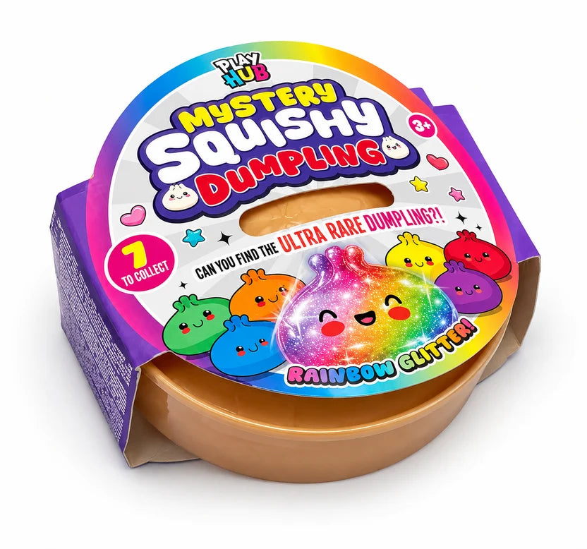 RMS The Original Viral Mystery Squishy Dumpling (Starlight, Holographic, Galaxy)