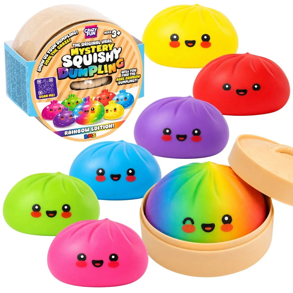 RMS The Original Viral Mystery Squishy Dumpling (Starlight, Holographic, Galaxy)