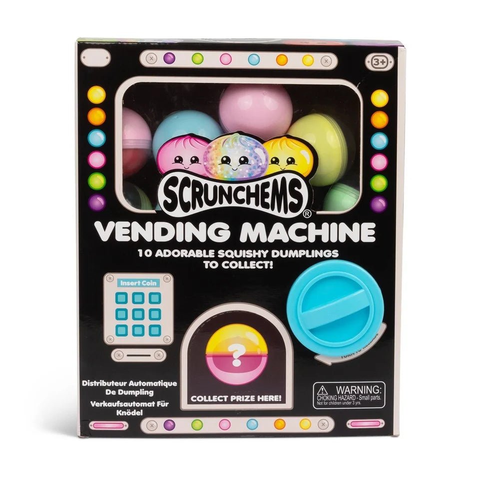 Scrunchems Dumpling Vending Machine – 10 Collectible Dumplings