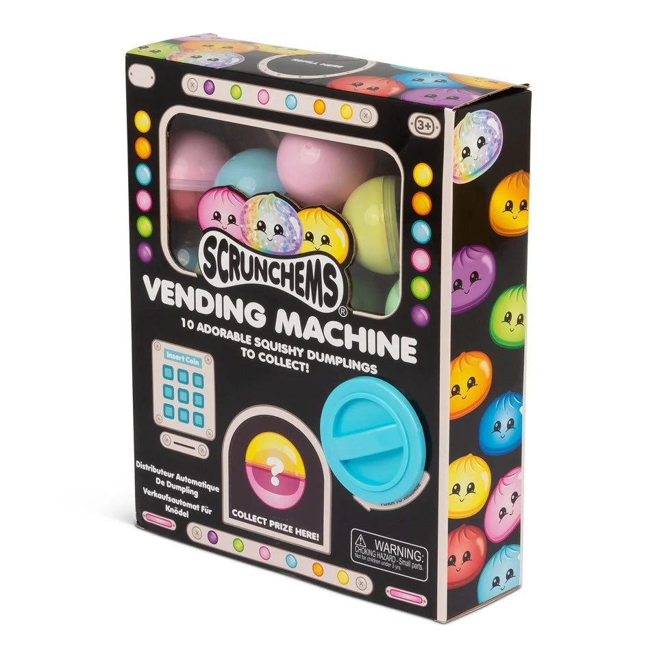 Scrunchems Dumpling Vending Machine – 10 Collectible Dumplings