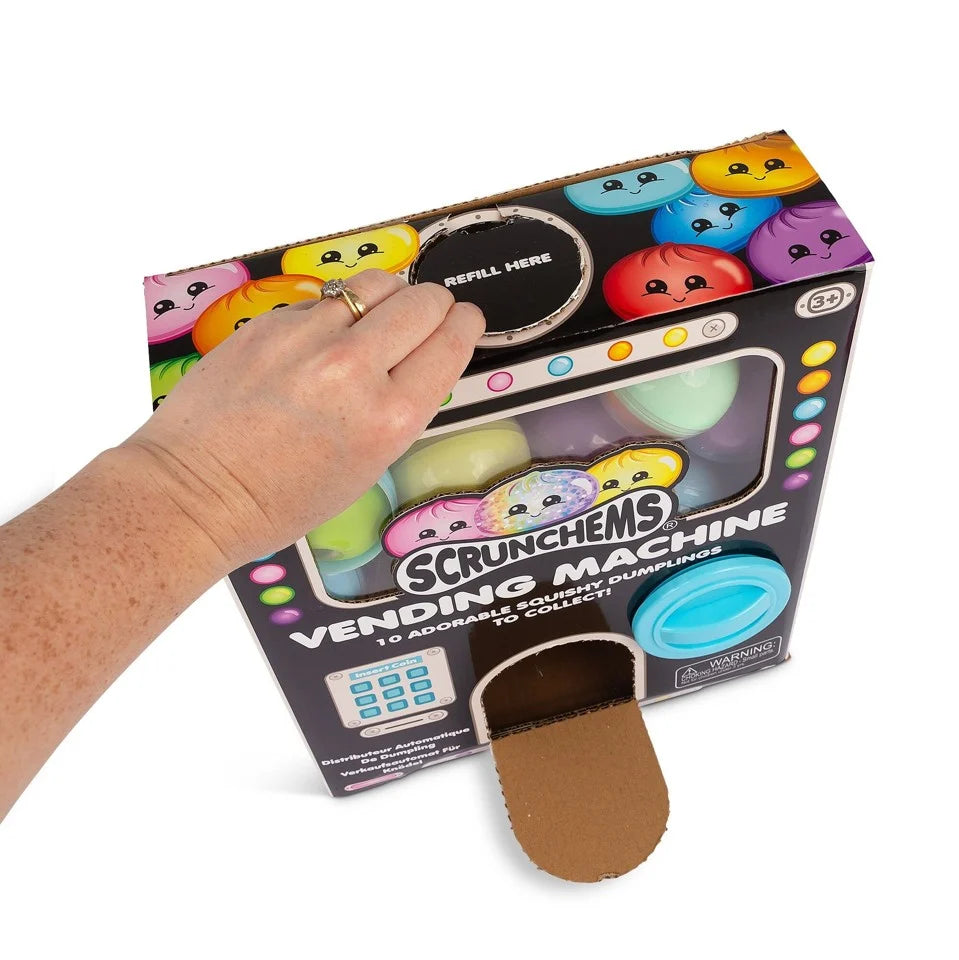 Scrunchems Dumpling Vending Machine – 10 Collectible Dumplings