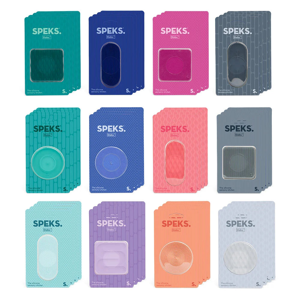 Speks. Slabs – Silicone Sensory Sticker