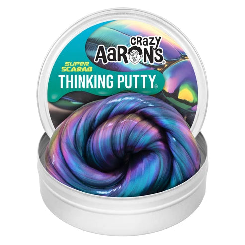 Crazy Aaron's Super Scarab Thinking Putty® – Colour-Shifting Sensory Putty 60g